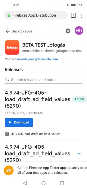 Draftad Android Teszt 